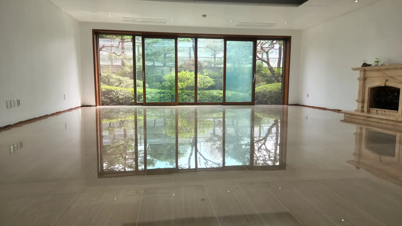 경기 인조대리석코팅 완성 바닥 The달팽이